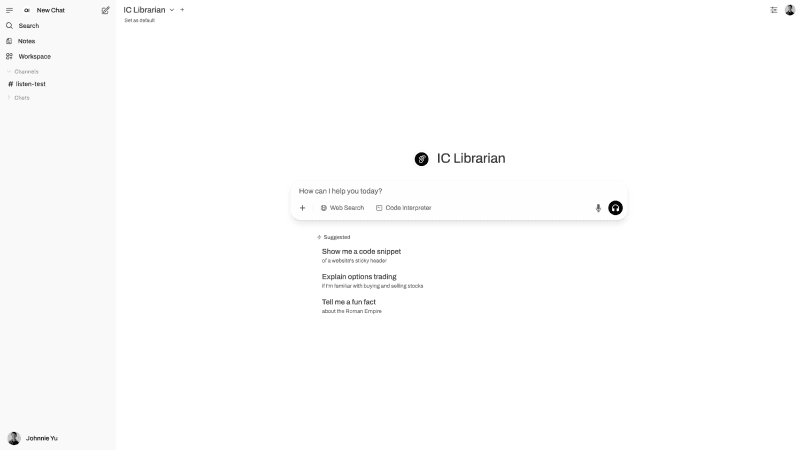 Chat (Internal)